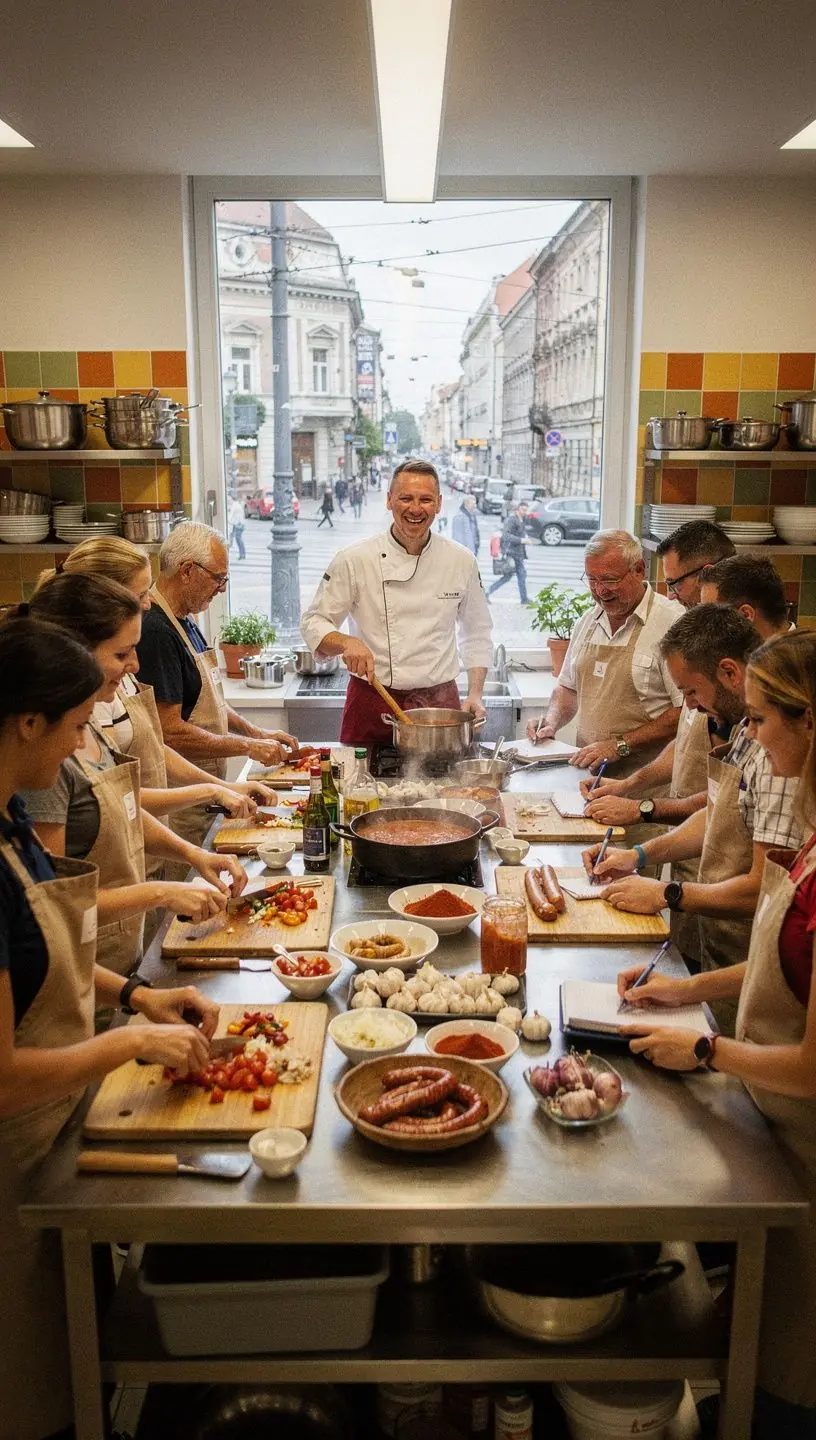 Családi receptgyűjtemény, amely a magyar konyha ízeit tükrözi.